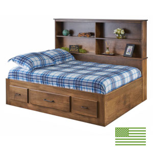 Amish Sterling Storage Bed